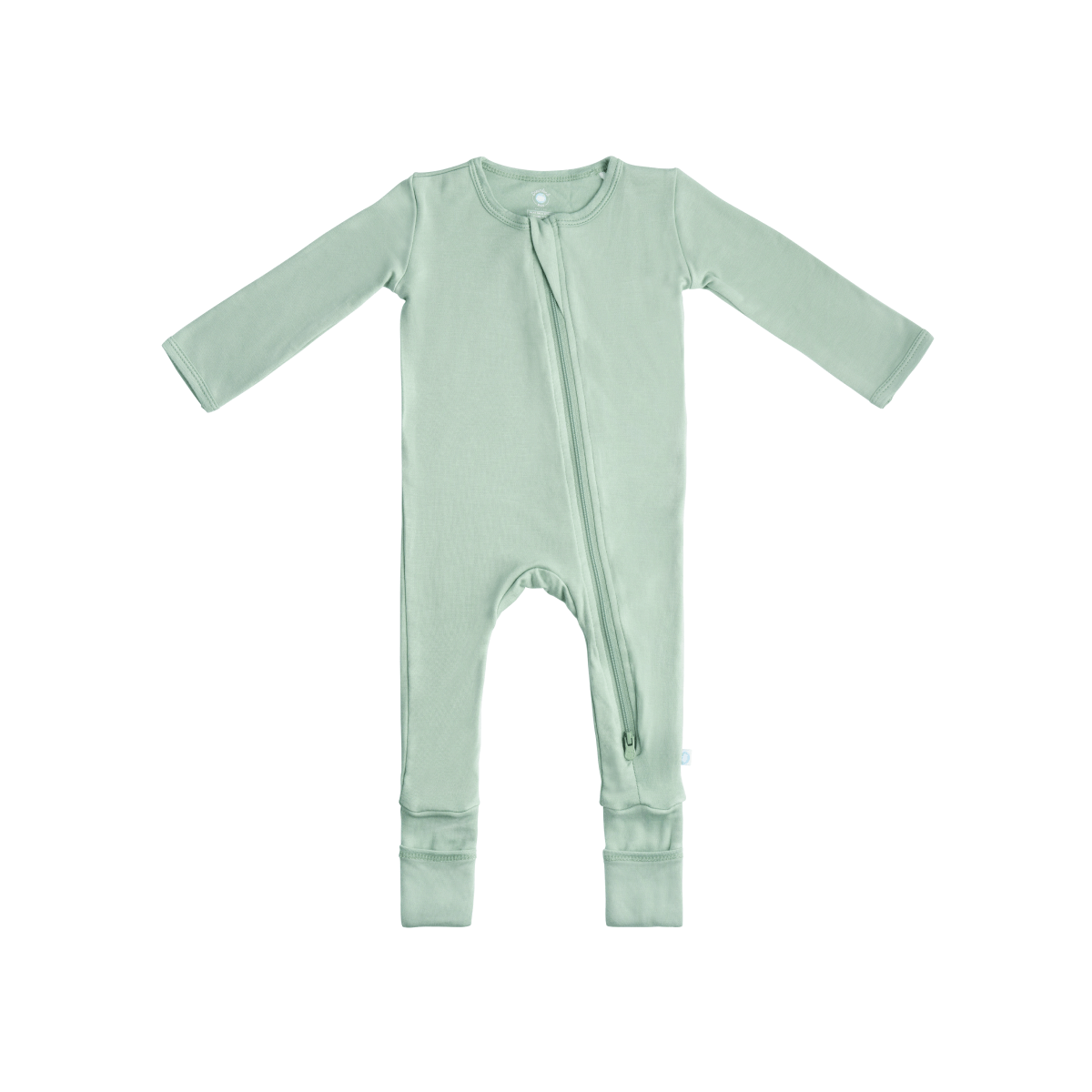 Baby Bamboo Pajamas w/ DreamCuffs® - Sage Green