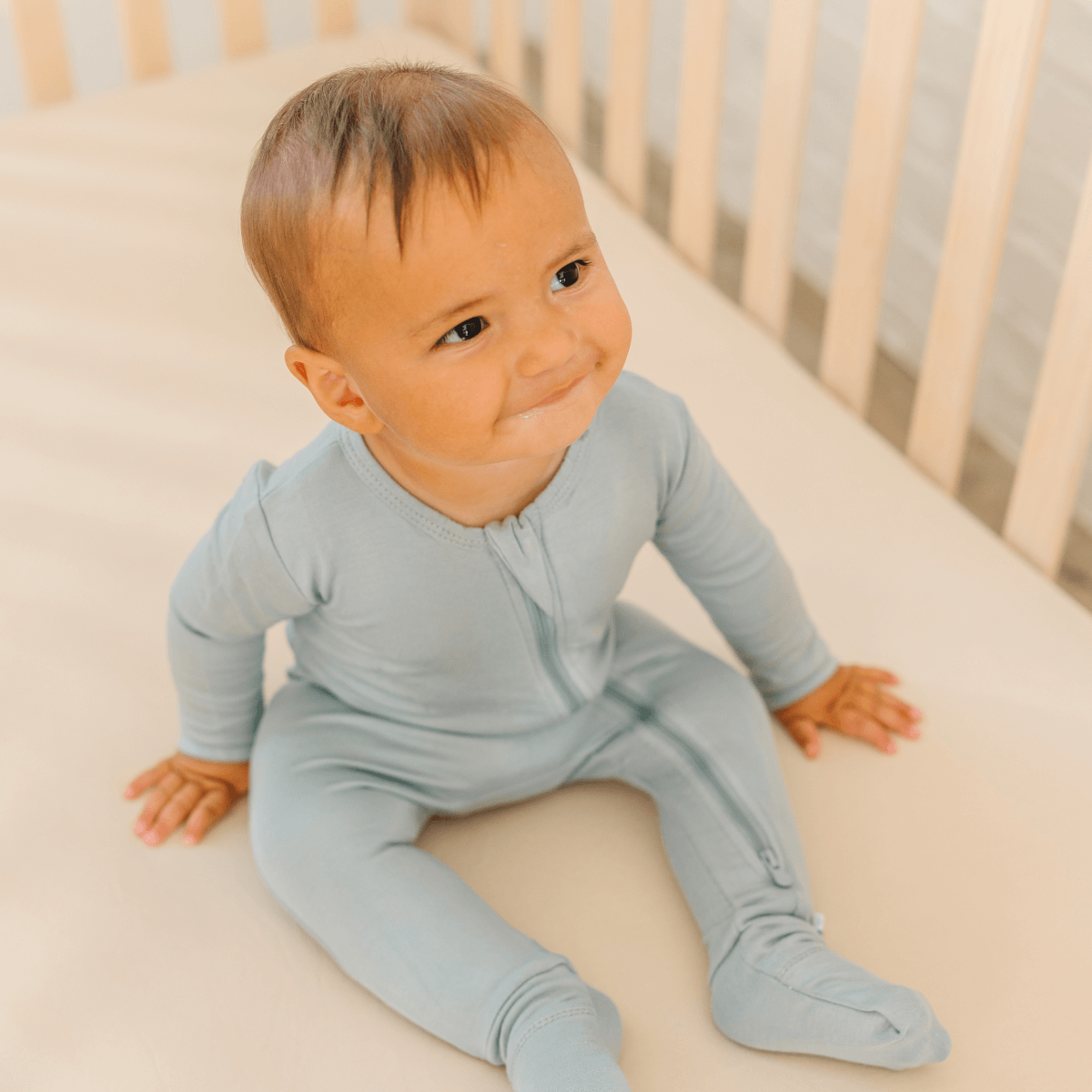 Baby Bamboo Pajamas w/ DreamCuffs - Master 1/15/23