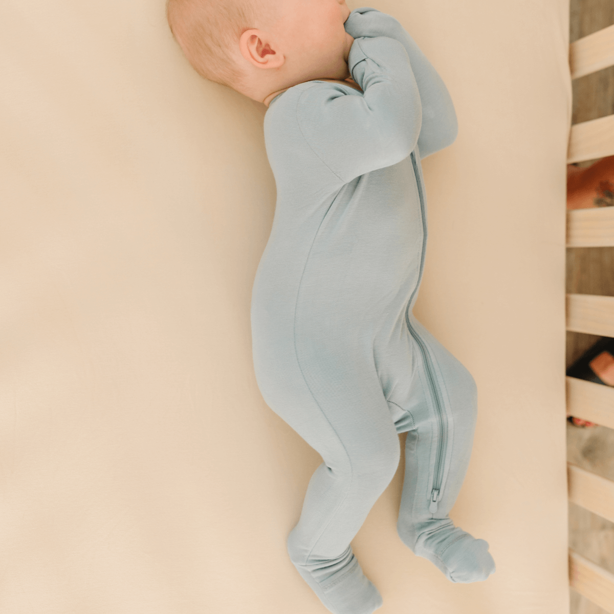 Baby Bamboo Pajamas w/ DreamCuffs - Master 1/15/23