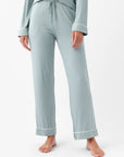 Women's Bamboo Stretch-Knit Long Sleeve Pajama Set