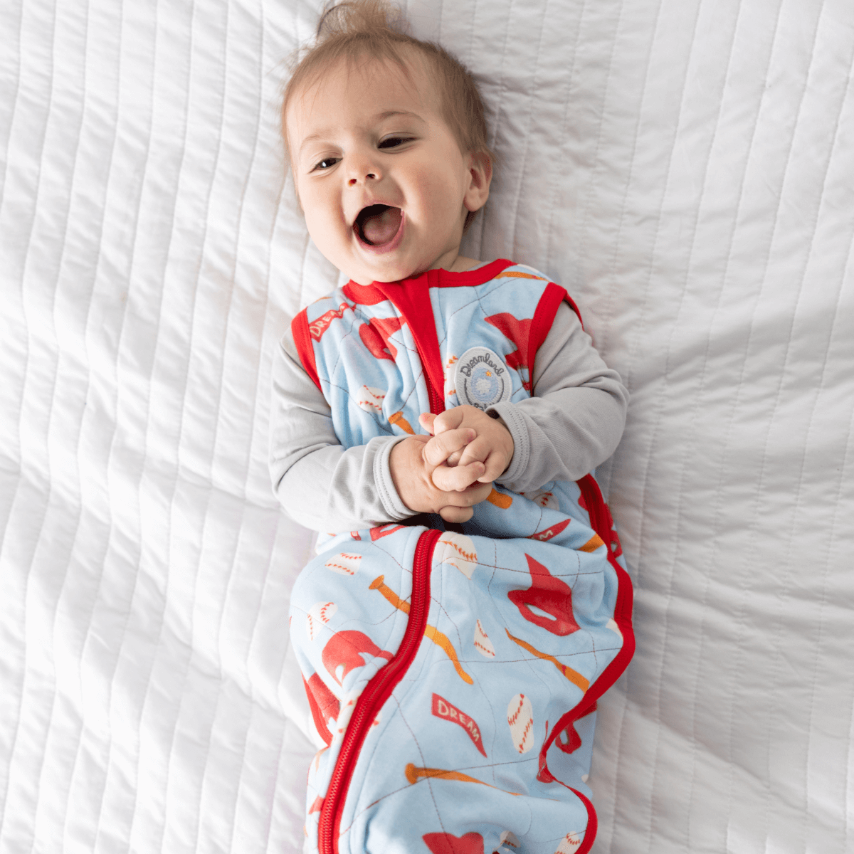 Bamboo Classic Sleep Sack (Non-weighted) - Baseball