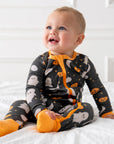 Baby Bamboo Pajamas w/ DreamCuffs® - Ghosts