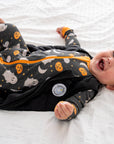 Baby Bamboo Pajamas w/ DreamCuffs® - Ghosts