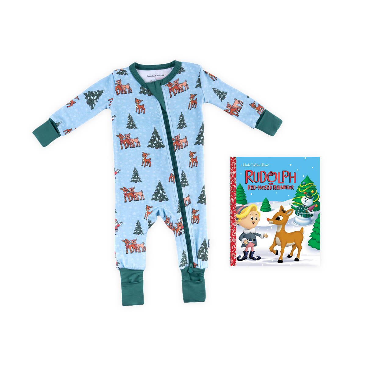 Rudolph Book Baby Pj Bundle - Rudolph