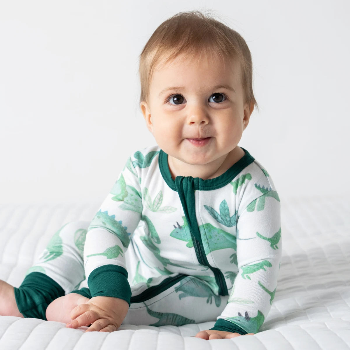 Baby Bamboo Pajamas w/ DreamCuffs®