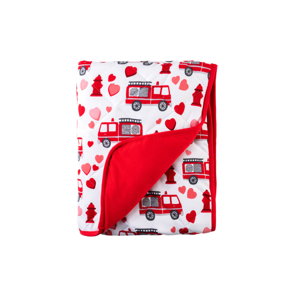 Dream Baby Blanket - Fire Trucks