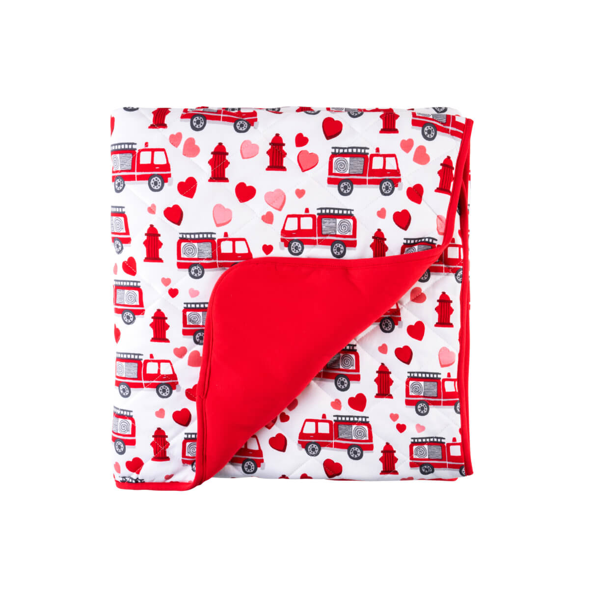 Dream Toddler Blanket - Fire Trucks