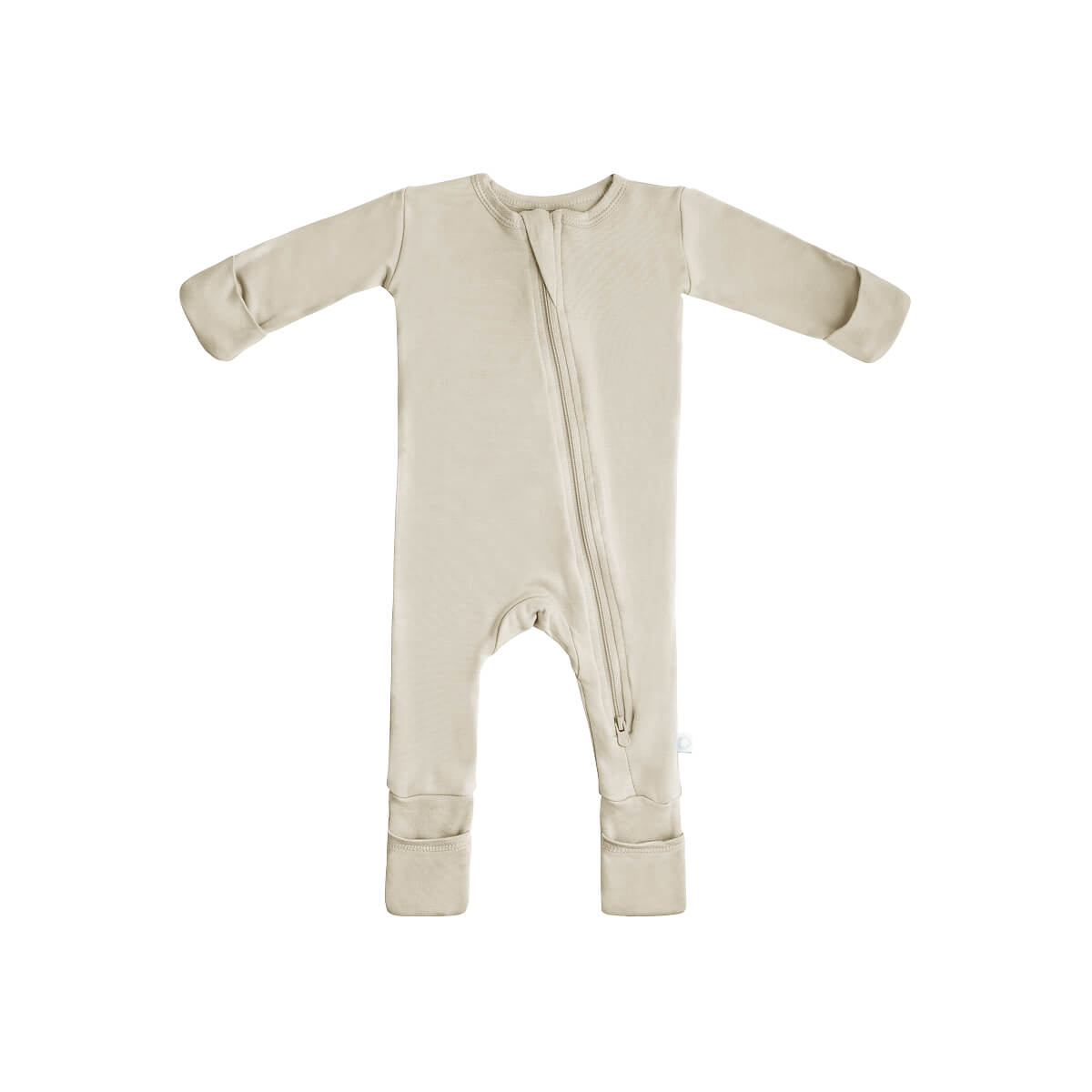 Baby Bamboo Pajamas w/ DreamCuffs® - Oat