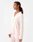Women's Bamboo Stretch-Knit Long Sleeve Pajama Set