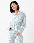 Women's Bamboo Stretch-Knit Long Sleeve Pajama Set