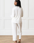 Women's Bamboo Stretch-Knit Long Sleeve Pajama Set