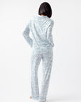Women's Bamboo Stretch-Knit Long Sleeve Pajama Set
