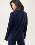 Women's Bamboo Stretch-Knit Long Sleeve Pajama Set