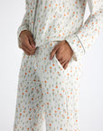 Women's Bamboo Stretch-Knit Long Sleeve Pajama Set