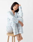 Women's Bamboo Stretch-Knit Long Sleeve Pajama Set