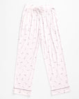 Women's Bamboo Stretch-Knit Long Sleeve Pajama Set
