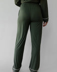 Women's Bamboo Stretch-Knit Long Sleeve Pajama Set