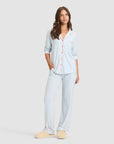 Women's Bamboo Stretch-Knit Long Sleeve Pajama Set
