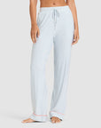Women's Bamboo Stretch-Knit Long Sleeve Pajama Set