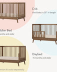 Soho 3-in-1 Convertible Crib
