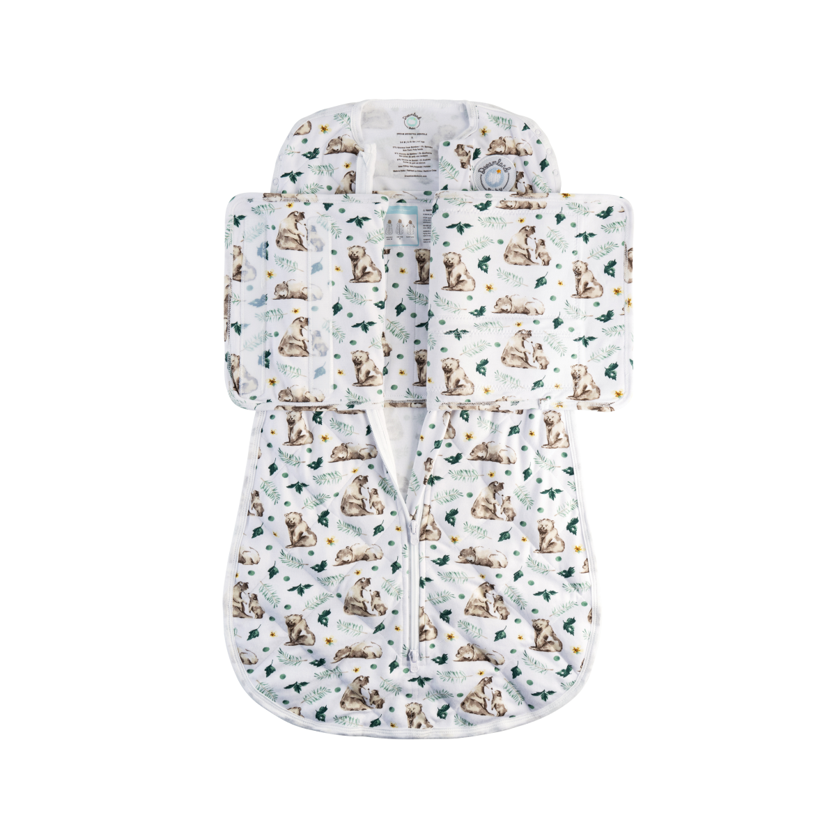 Bamboo Weighted Swaddle, 0-6 months