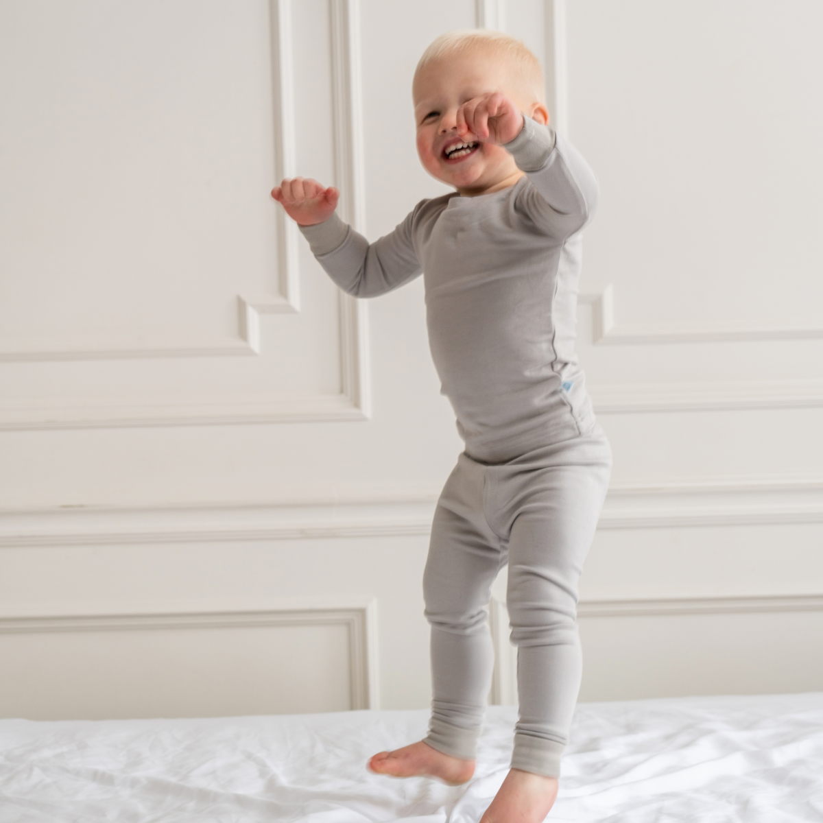 Toddler Bamboo Pajamas - Solids