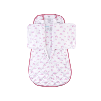 Dream Weighted Sleep Swaddle - Pink Rainbow