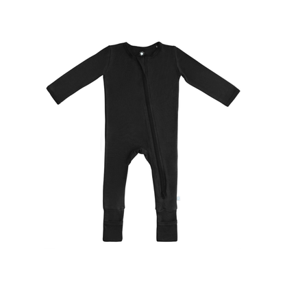Baby Bamboo Pajamas w/ DreamCuffs® - Midnight Black