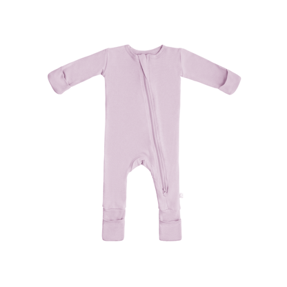 Baby Bamboo Pajamas w/ DreamCuffs® - Blush