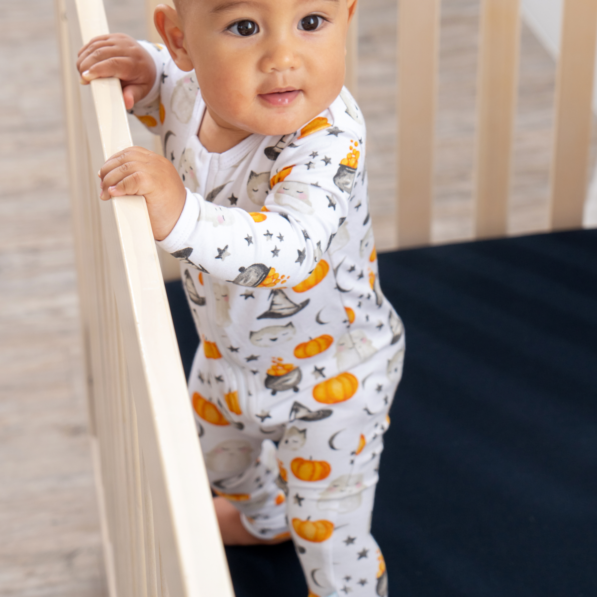 Baby Bamboo Pajamas w/ DreamCuffs - Seasonal