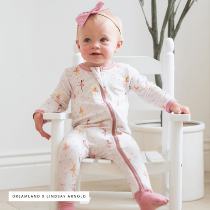 Baby Bamboo Pajamas w/ DreamCuffs®