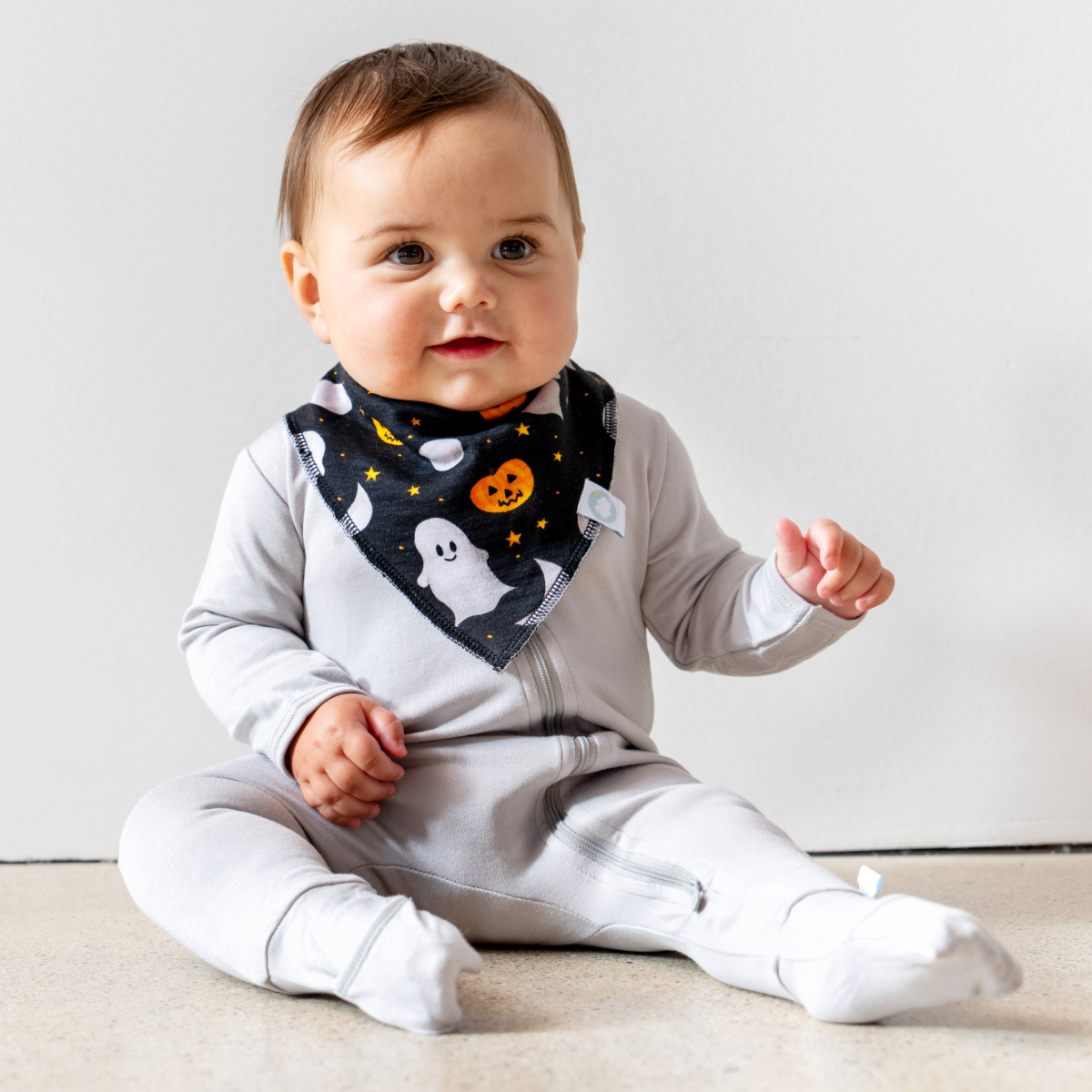 Dream Bandana Bib - Ghost