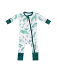 Baby Bamboo Pajamas w/ DreamCuffs® - Dreamy Dinos