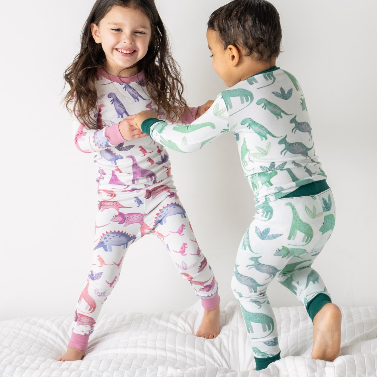 Toddler/Kids Bamboo Pajamas - Dreamy Dinos