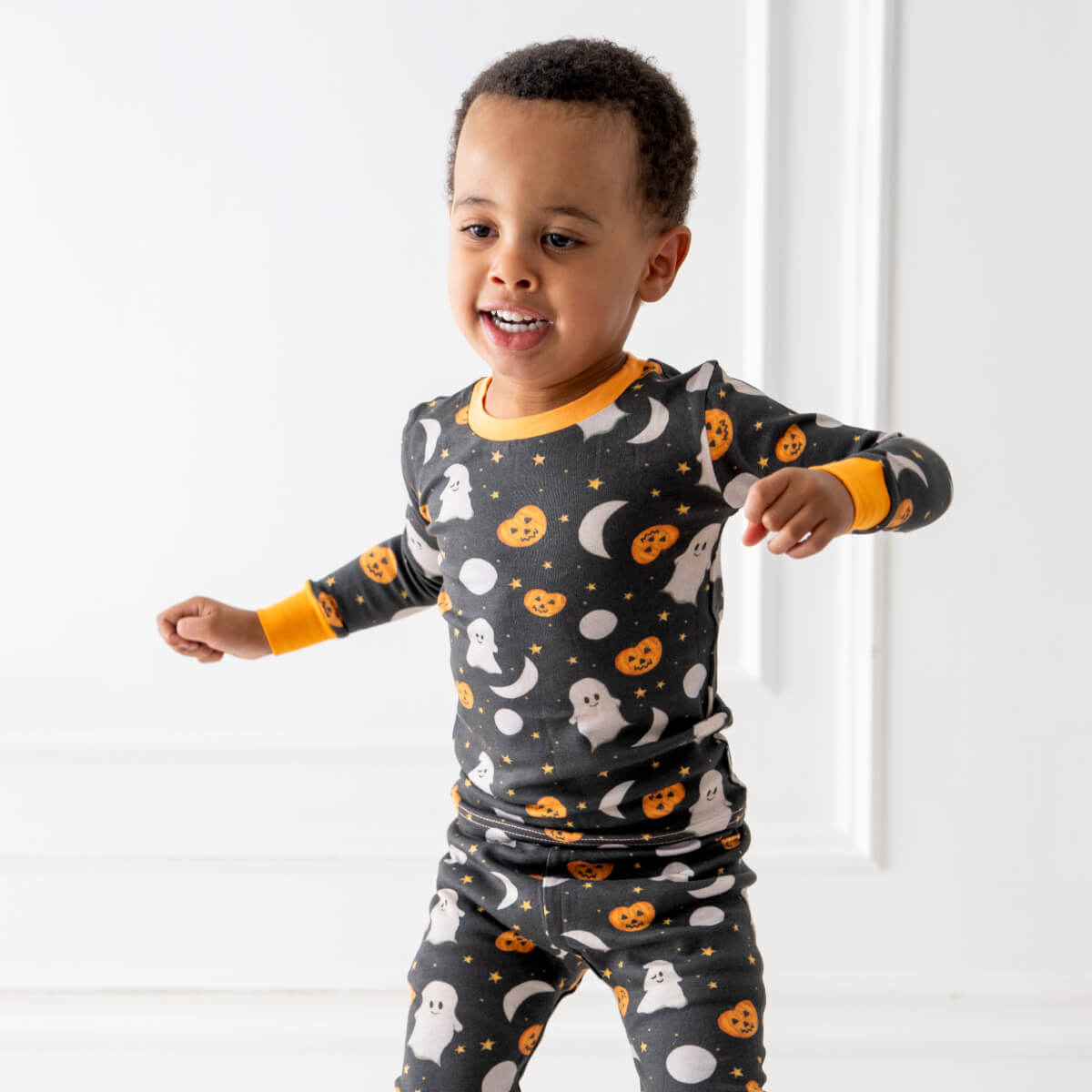 Toddler/Kids Bamboo Pajamas - Ghosts