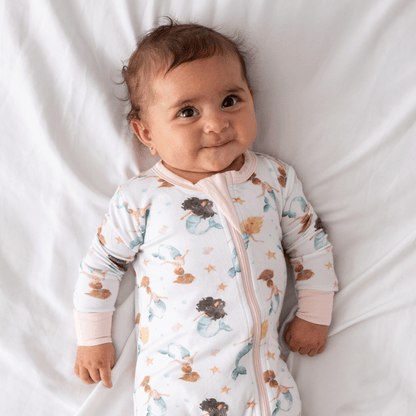 Baby Bamboo Pajamas w/ DreamCuffs®