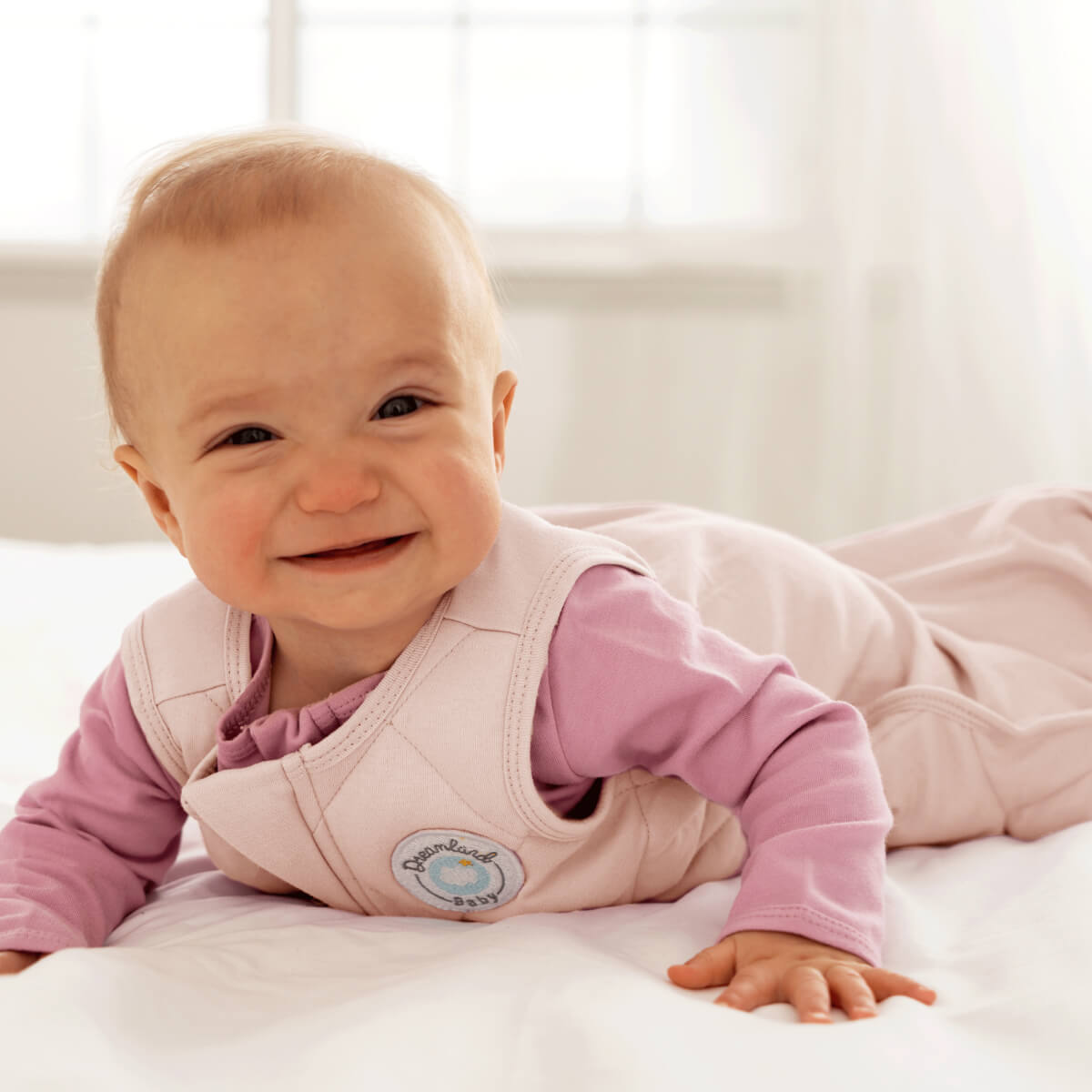 Dream Weighted Sleep Sack - Seashell Pink