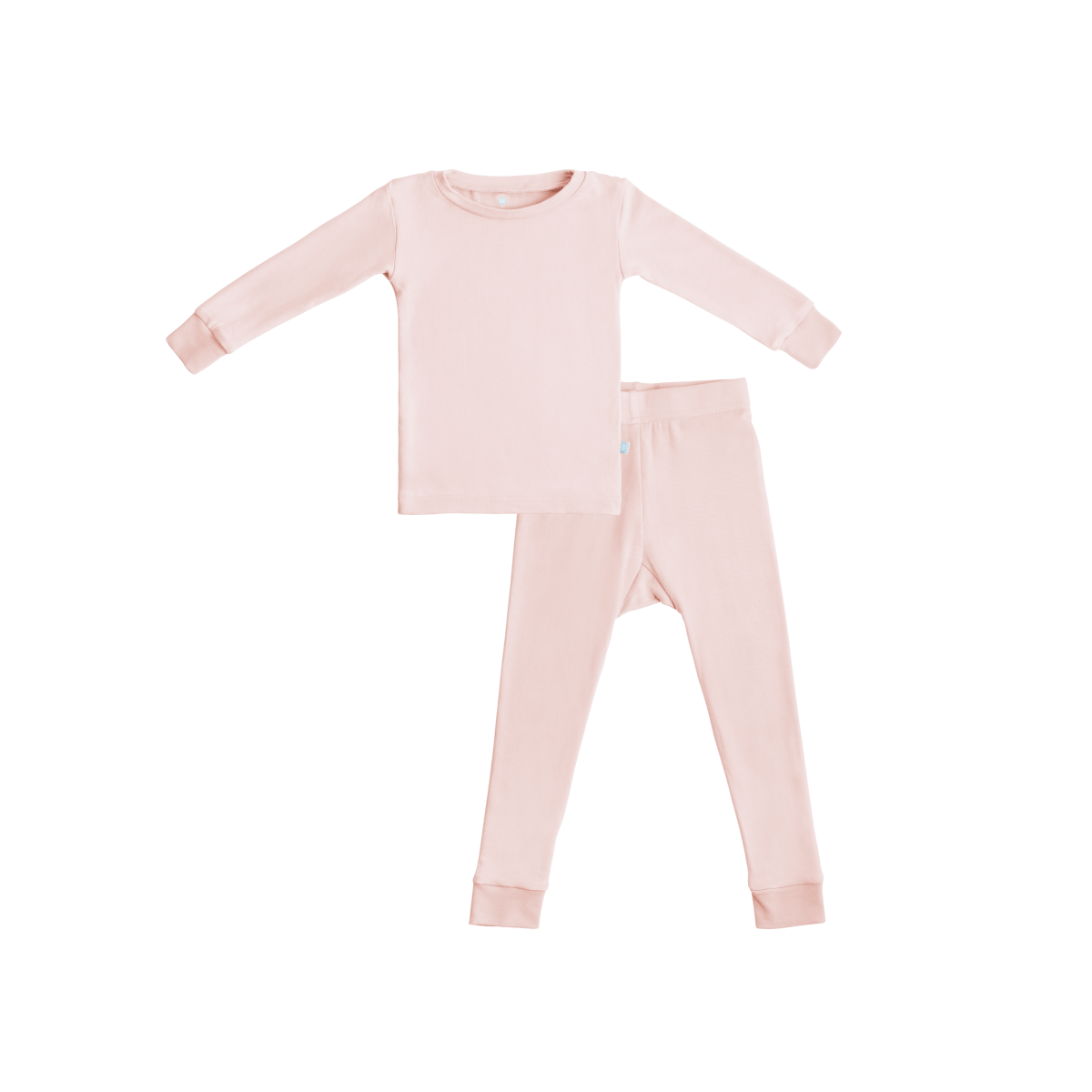 Toddler/Kids Bamboo Pajamas - Seashell Pink