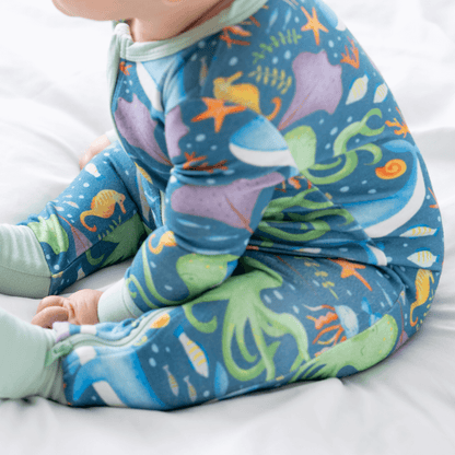 Baby Bamboo Pajamas w/ DreamCuffs®