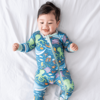 Baby Bamboo Pajamas w/ DreamCuffs®