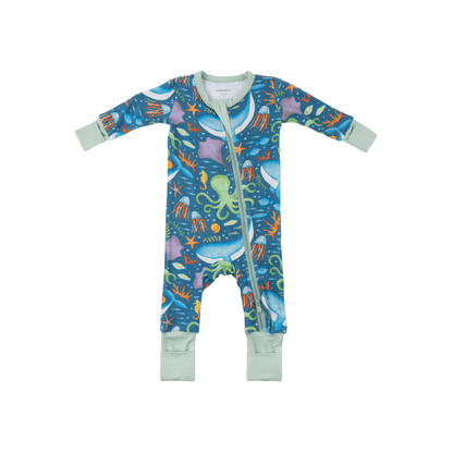 Baby Bamboo Pajamas w/ DreamCuffs®