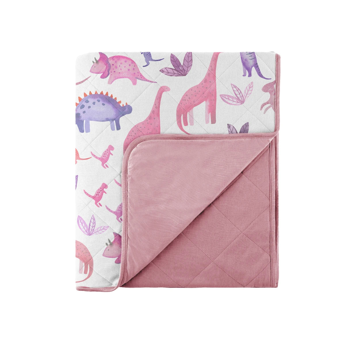 Dream Toddler Blanket - Rosy Dinos