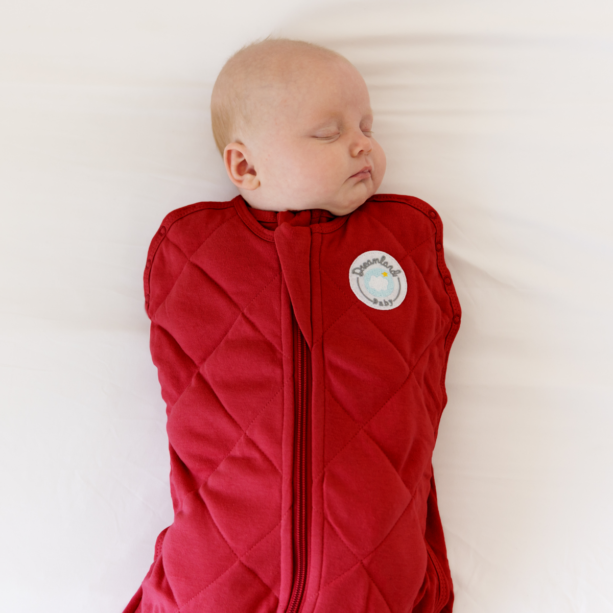 Dream Weighted Sleep Swaddle - Cranberry Red