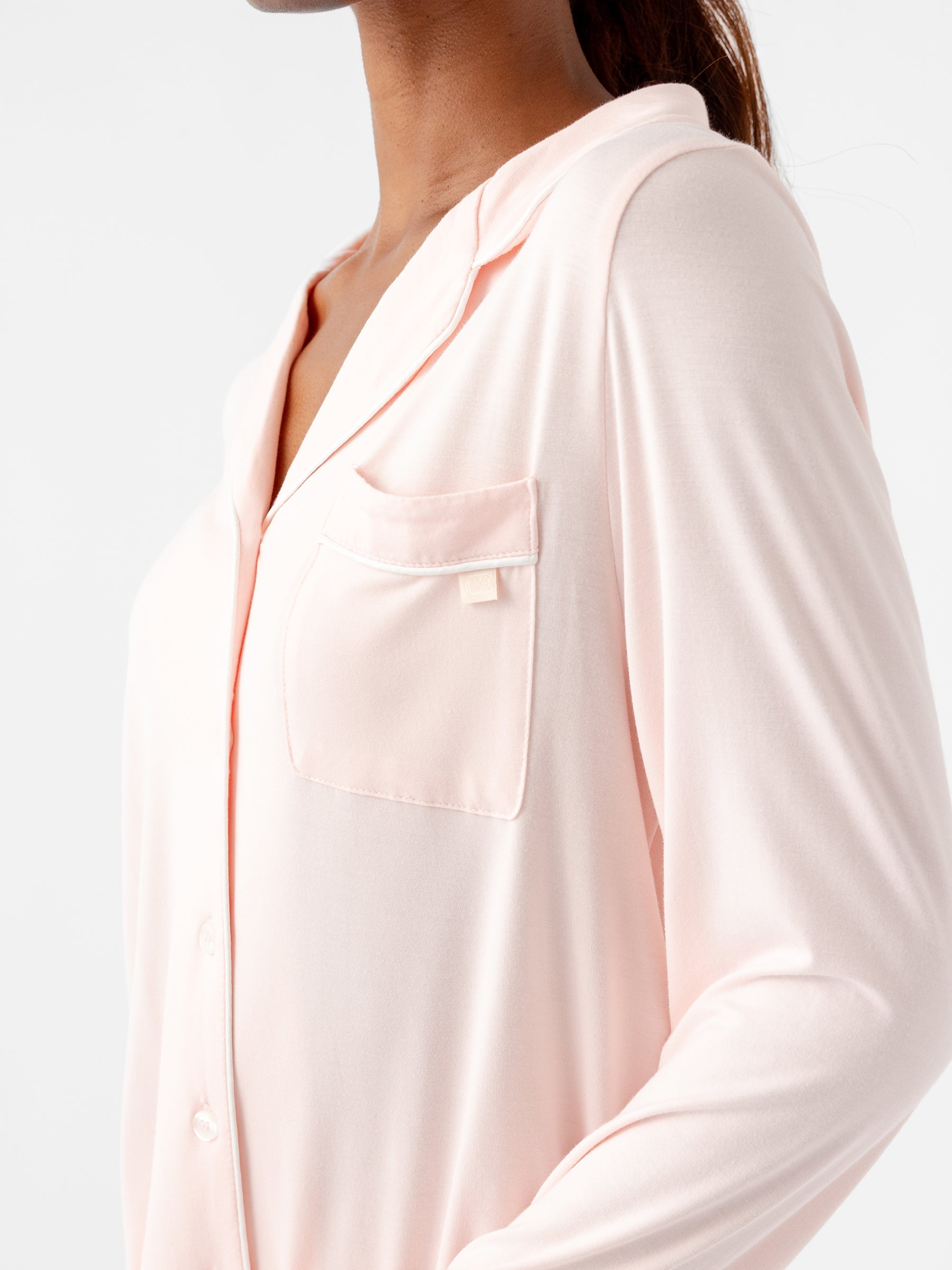 Women&#39;s Bamboo Stretch-Knit Long Sleeve Pajama Set