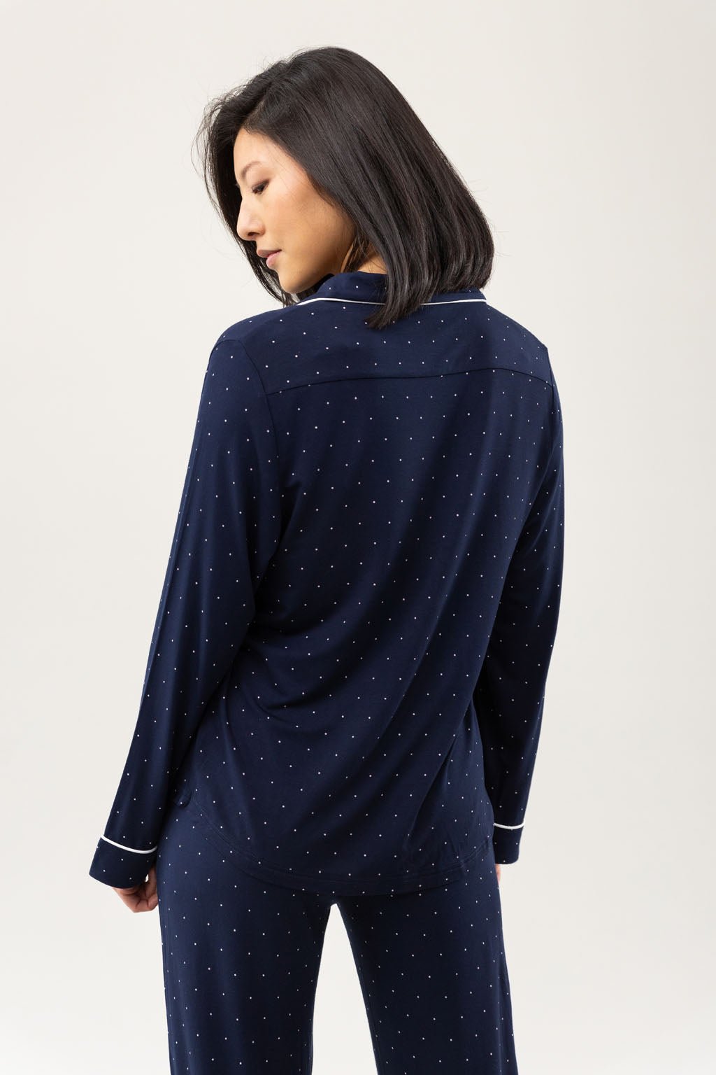 Women&#39;s Bamboo Stretch-Knit Long Sleeve Pajama Set