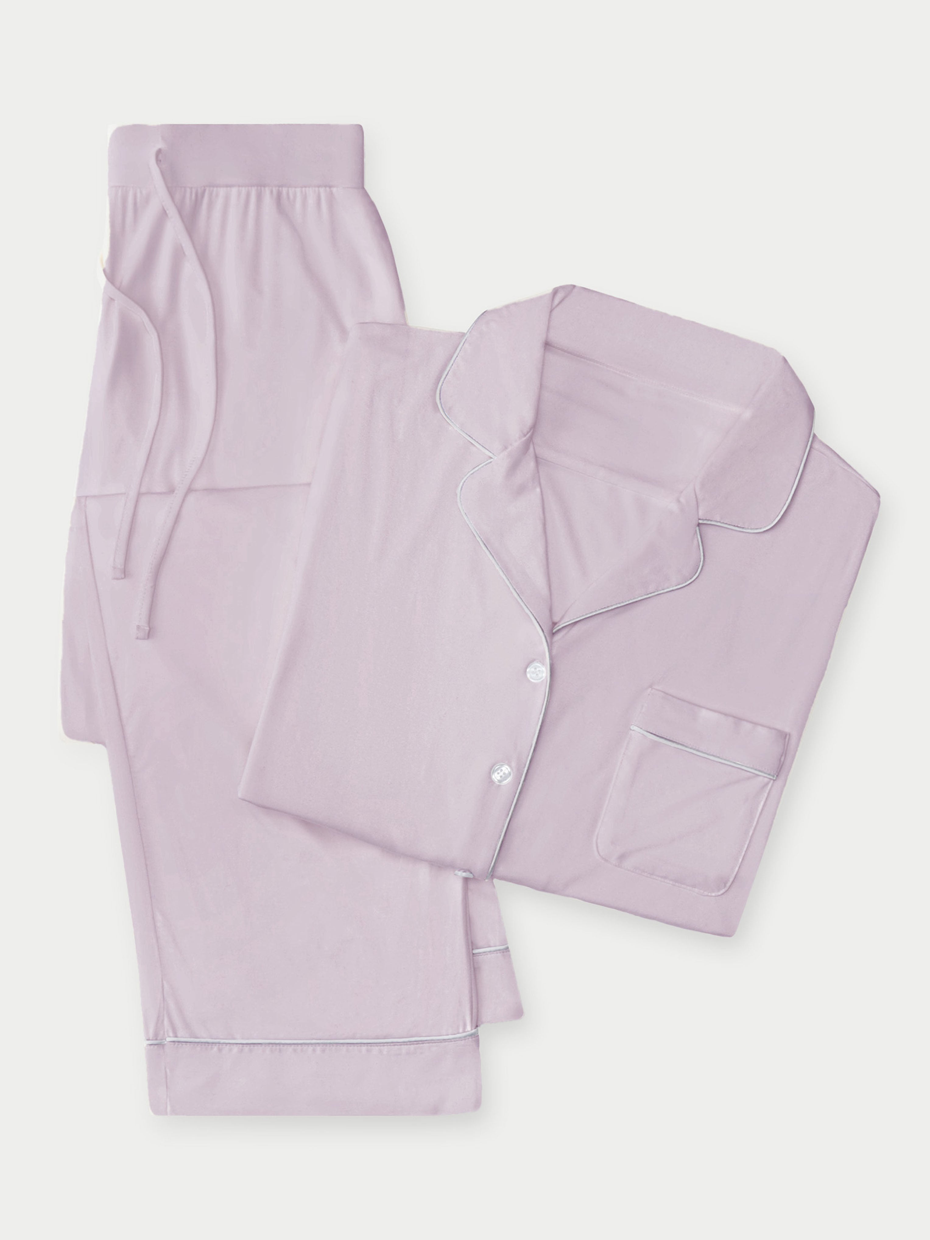 Women&#39;s Bamboo Stretch-Knit Long Sleeve Pajama Set