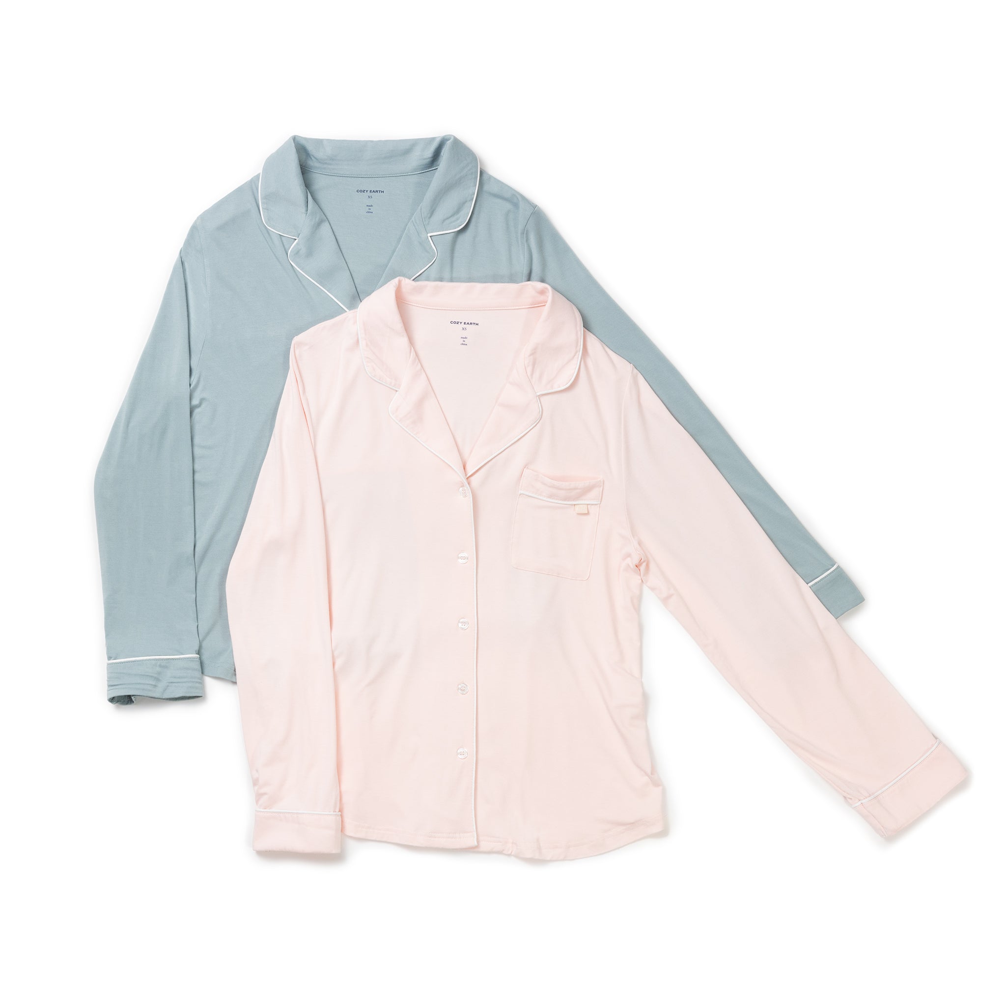 Women&#39;s Bamboo Stretch-Knit Long Sleeve Pajama Set