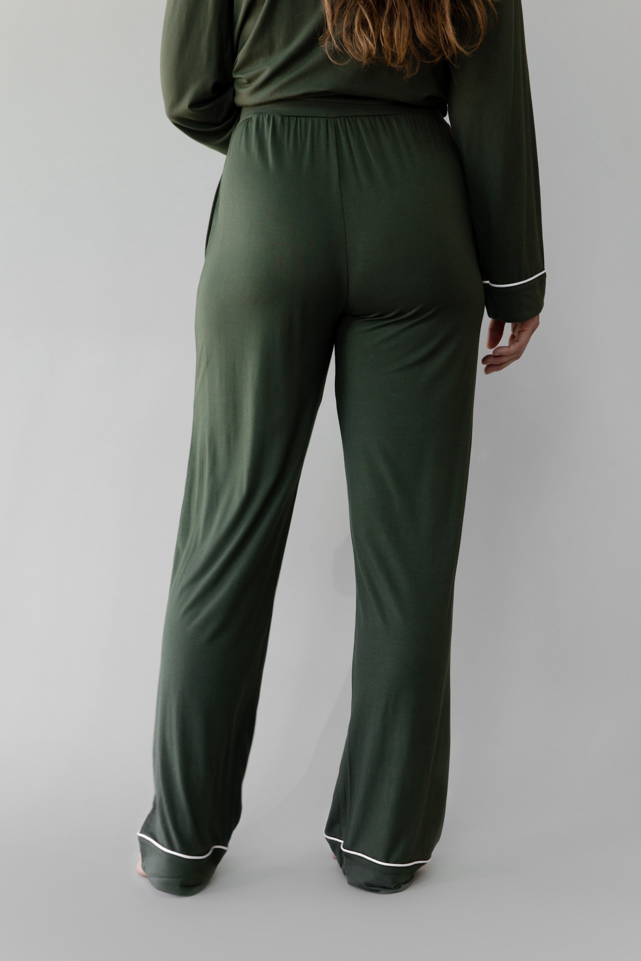 Women&#39;s Bamboo Stretch-Knit Long Sleeve Pajama Set