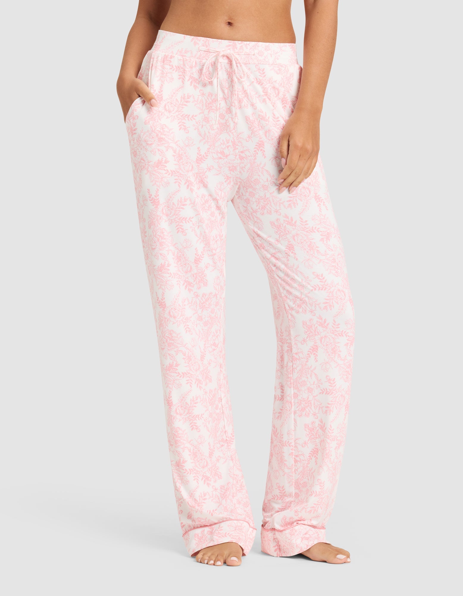 Women&#39;s Bamboo Stretch-Knit Long Sleeve Pajama Set