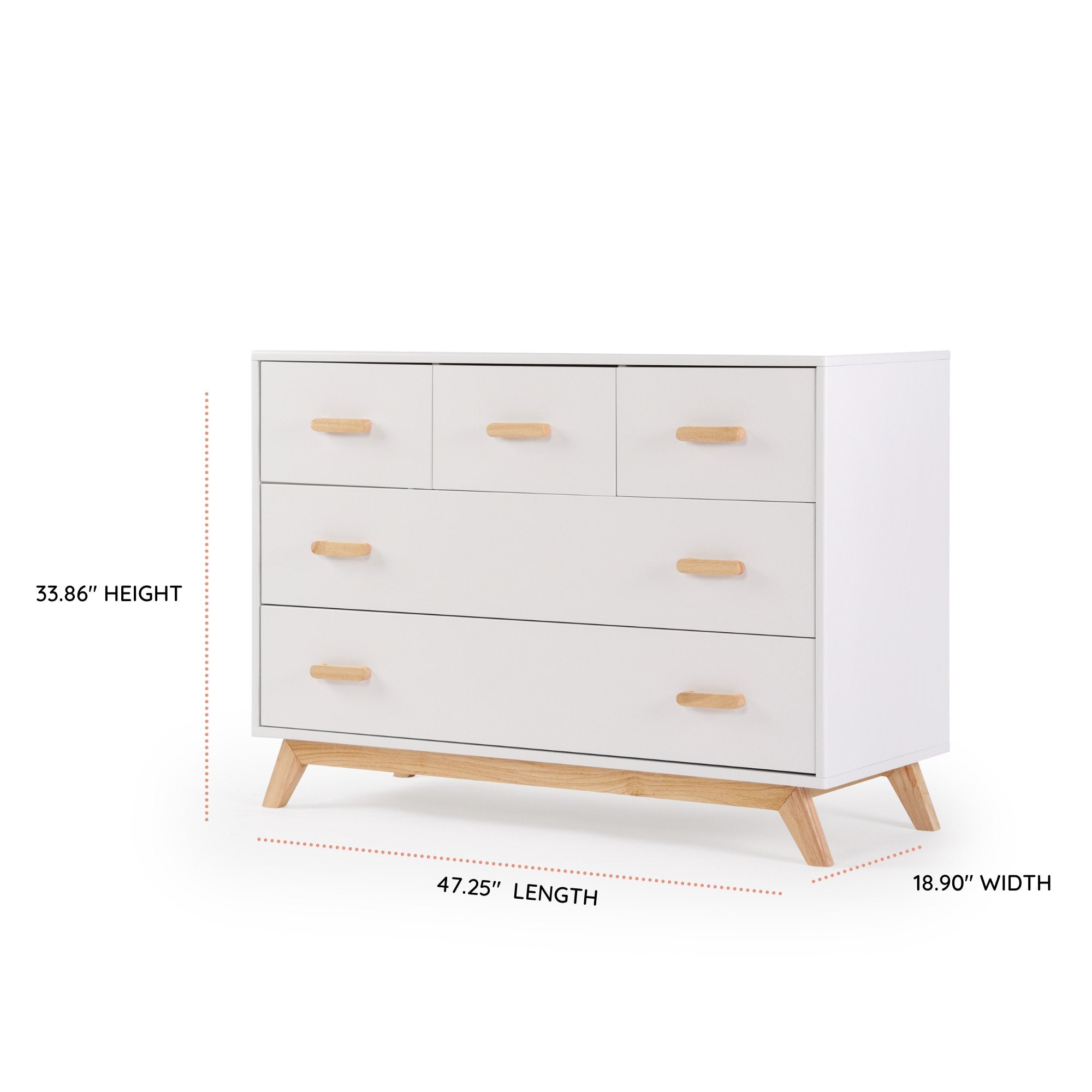 Soho 5-Drawer Nursery Dresser